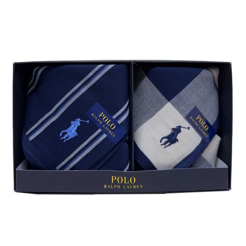 Polo Ralph Lauren Yarn-Dyed Cotton Handkerchiefs - 2 Pack